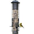 Petpalace Audubon-woodlink-Dragonfly Squirrel Proof Tube Feeder- Gray 2.5 Pound Cap NA32431 PE2526729